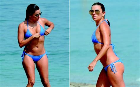 Uauu Com Direito A Ajeitadinha Eva Longoria Mostra Toda Sua Sa De Em Praia Quem Quem News