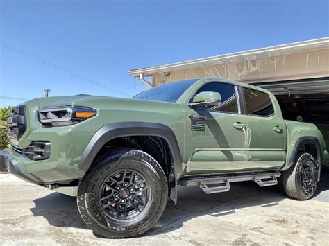 Army Green Thread Lets Keep It Green Toyota Tacoma Trd Sport