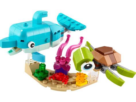 Dolphin And Turtle 31128 Creator 3 In 1 Buy Online At The Official