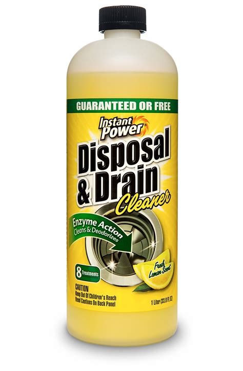 Disposal And Drain Cleaner Instant Power