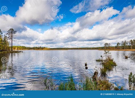 Lake In The Taiga Stock Image Image Of Travel Season 216808819