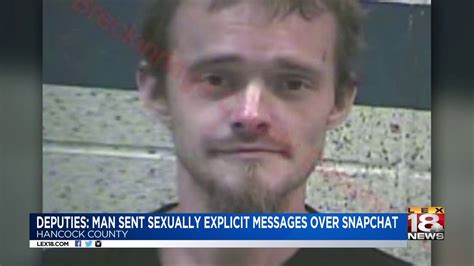 Deputies Man Sent Sexually Explicit Messages Over Snapchat Youtube