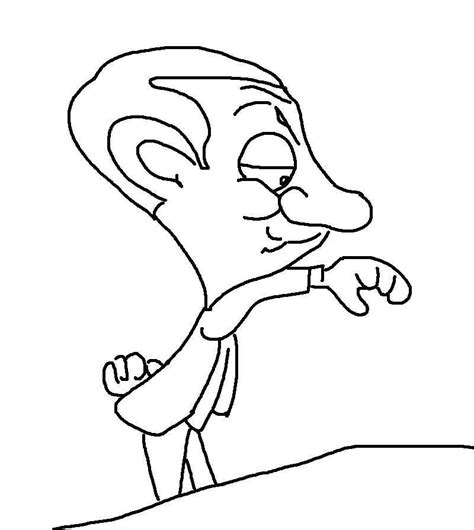 Mr Bean Printable Coloring Page For Kids14 Coloring Home