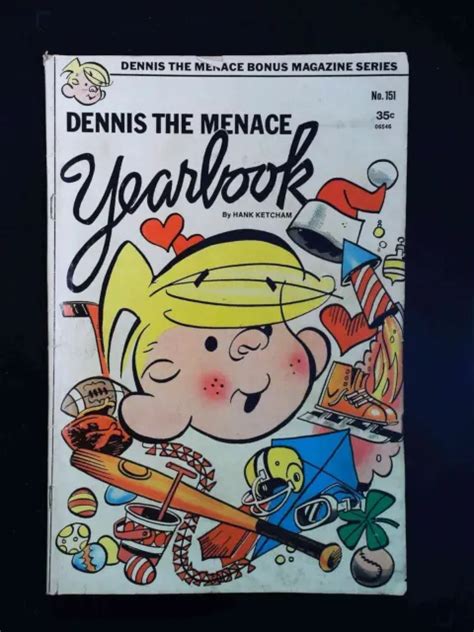 Dennis The Menace Bonus Magazine Series 151 Fawcett Comics 1976 Vg 9