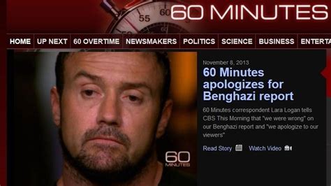 60 Minutes Apologizes For Benghazi Report We Were Wrong