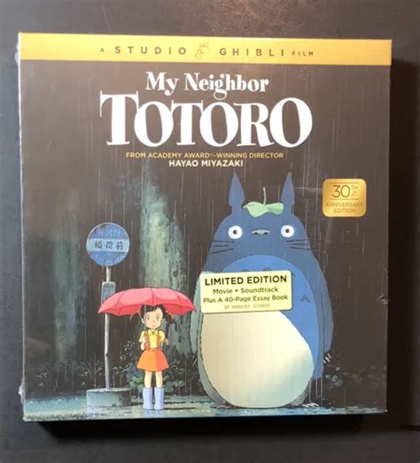 My Neighbor Totoro 30th Anniversary Limited Edition Blu Ray Disc