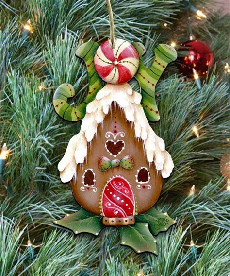 Holiday Ornaments Christmas Ornaments Joy Gingerbread House Tree
