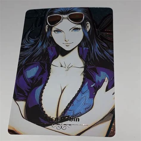 Nico Robin One Piece Sexy Goddess Story Anime Waifu Card Girl Foil Acg 17 99 Picclick
