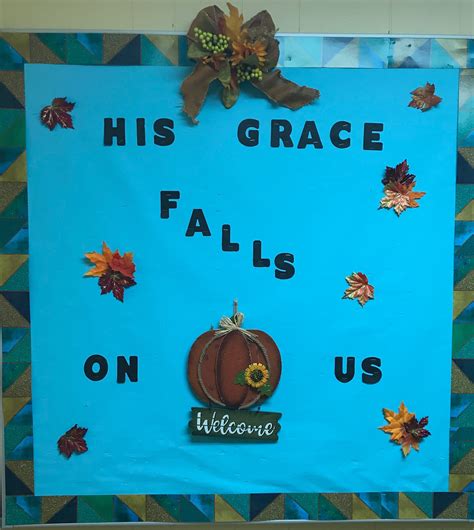 Fall Church Bulletin Board Artofit