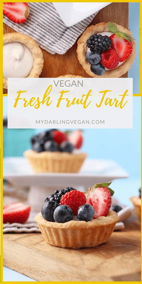 Mixed Berry Vegan Fruit Tart My Darling Vegan
