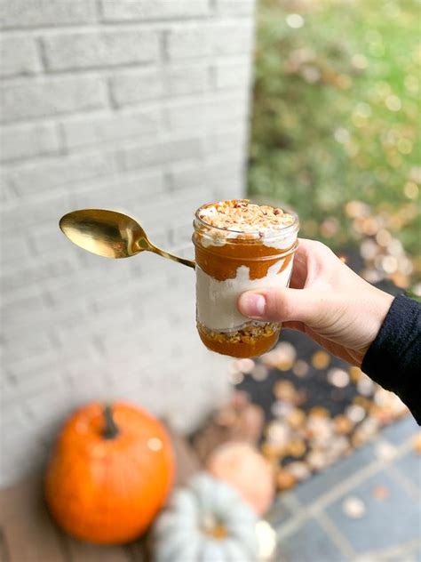 Pumpkin Yogurt Parfait Pumpkin On The Porch Kath Eats Real Food