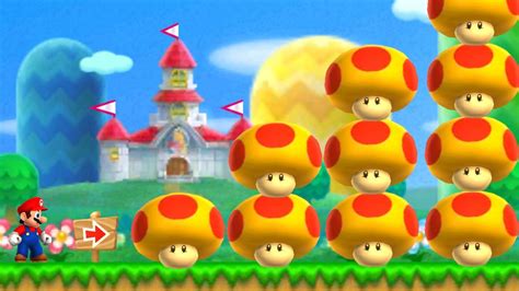 Can Mario Collect 999 Mega Mushrooms In New Super Mario Bros 2 Youtube