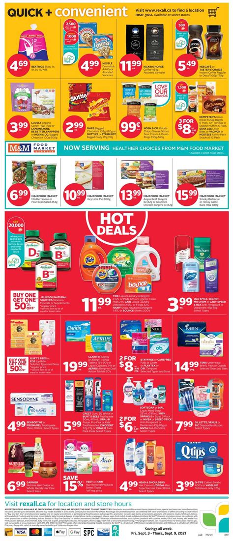 Rexall On Flyer September 3 To 9