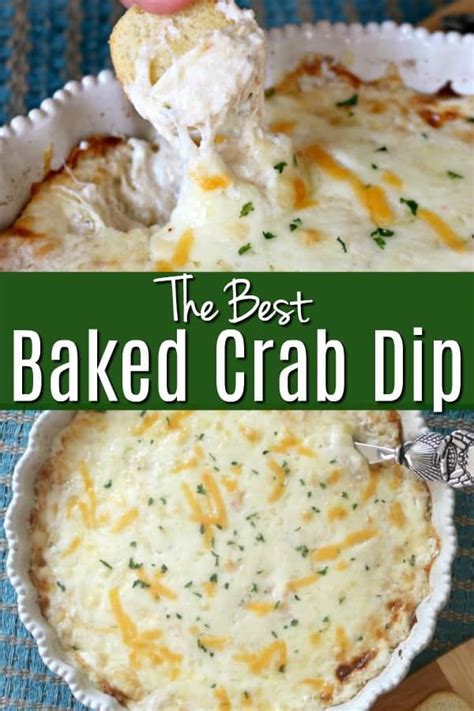 The Best Baked Crab Dip This Crowd Pleaser Is Quick And Easy To Make