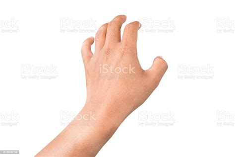 Left Back Hand Of A Man Trying To Reach Or Grab Something Fling Touch