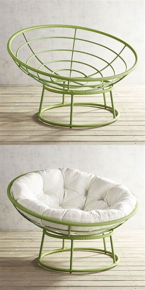 You can replace it by making a new one out of a few old bed pillows and. Pier 1's iconic Papasan goes green for a bright pop of colorful fun. Handcrafted of all-weather ...