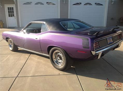 1970 Cuda Hemi Recreation Plum Crazy Purple