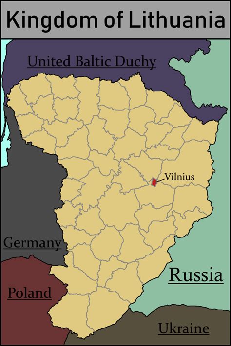 Kingdom Of Lithuania In 2017 The Reich Ascendant By