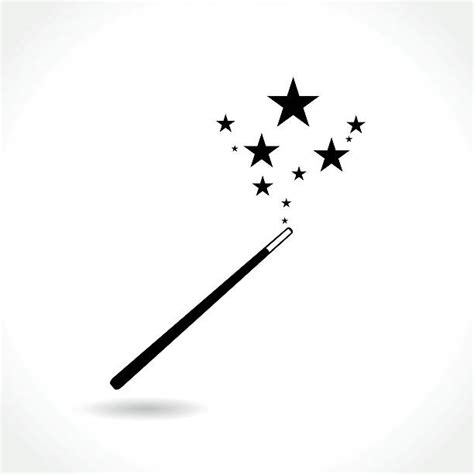 Magic Wand Clipart Black And White 10 Free Cliparts Download Images