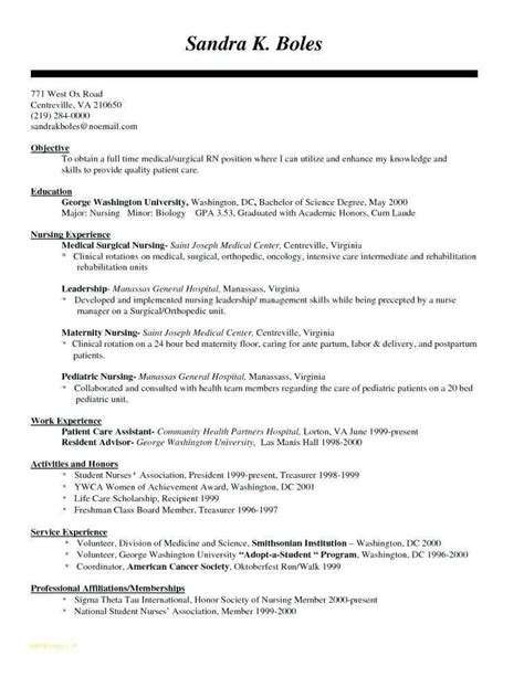 Medical surgical nurses are also known as medical surgical registered nurses. Pin di Resume templates