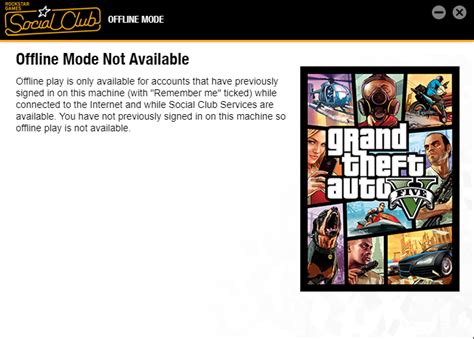 Offline Mode Not Available On A Freshly Bought And Freshly Installed