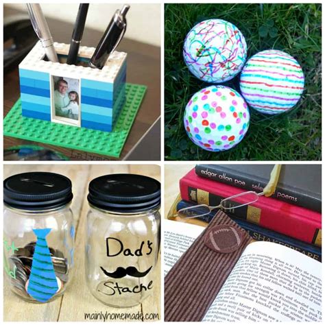 Fantastic list of diy father's day gift ideas for the special dad or grandpa in your life. 20 Father's Day Gifts Kids Can Make