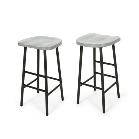 Christopher Knight Home Merlyne Pine Bar Stools Set Of 2 By