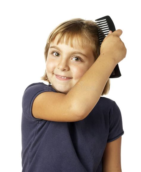 Girl Combing Hair Free Stock Photos Stockfreeimages