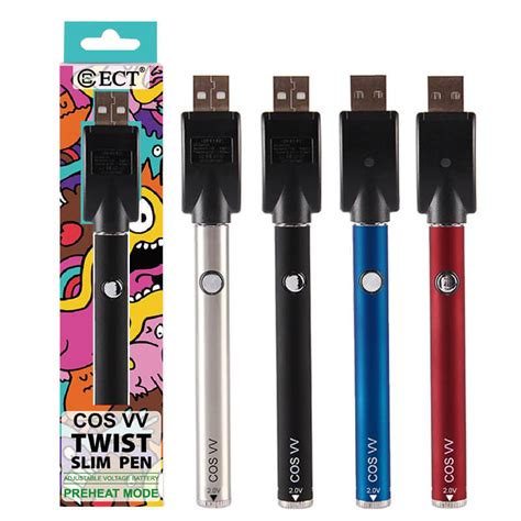 Cos Vv Twist Best Vape Pen Battery For Thc Oil Cartridges