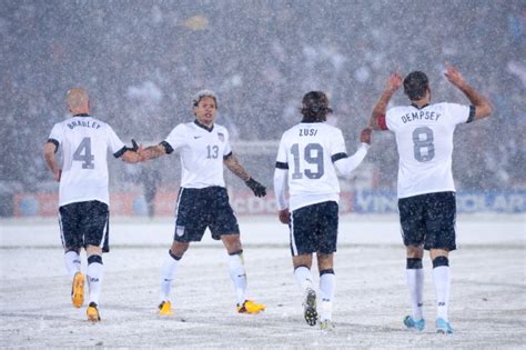 100 Years Of Soccer In The Snow Soccer Galleries Paste
