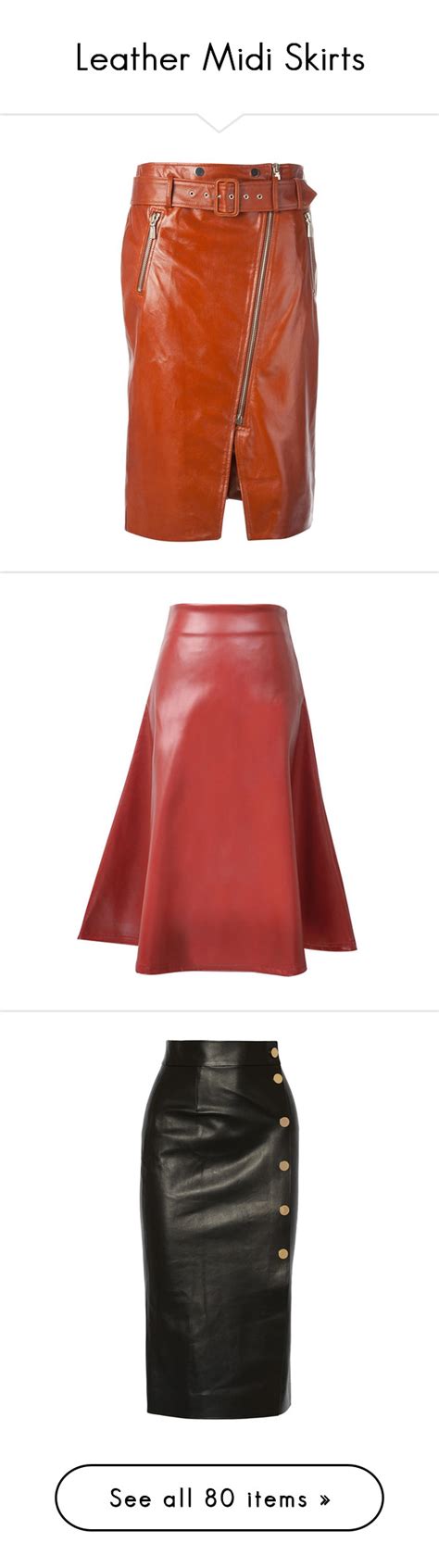 leather midi skirts leather midi skirt skirts red high waisted skirt