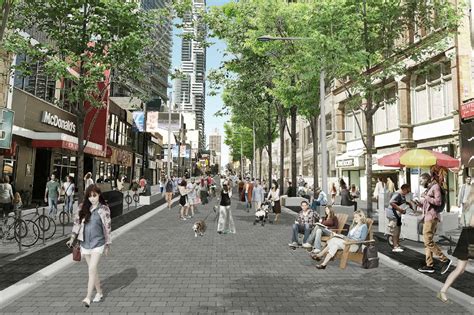 New plan for downtown Yonge Street includes pedestrian-only zones and ...