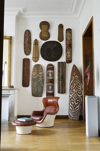 A Globally Inspired Belgian Home African Home Decor