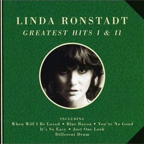 Linda Ronstadt Greatest Hits 1 And 2 Cd 5000 Lei Rock Shop