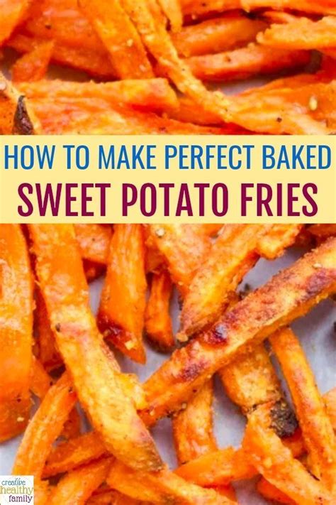 Place potatoes in a single layer onto the prepared baking sheet. How To Make Perfect Baked Sweet Potato Fries | Recipe ...