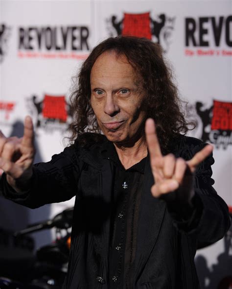 Celebs Without Eyebrows Ronnie James Dio