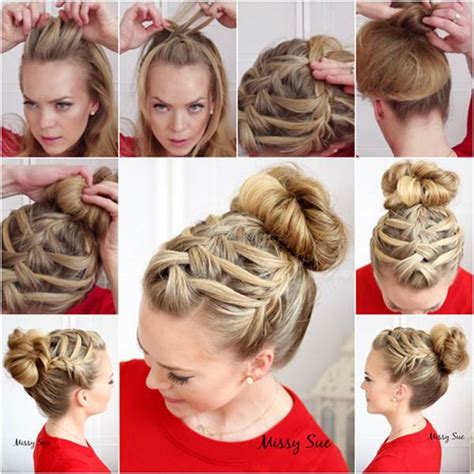 What do you need for braiding short hair guy? How to DIY Double Waterfall Triple French Braid Hairstyle