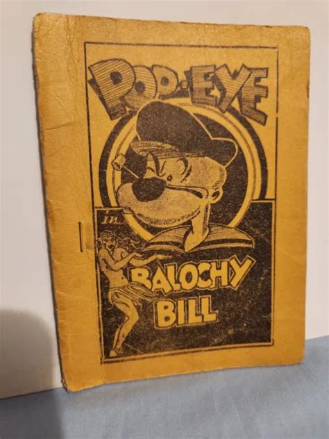 Old Tijuana Bible Ic Popeye In Balochy Bill 18 00 Picclick