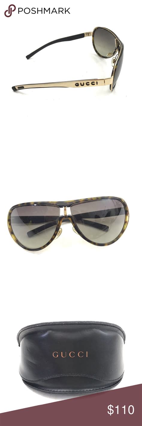 Gucci Havana Frame Gg 1566s Aviator Sunglasses Aviator Sunglasses