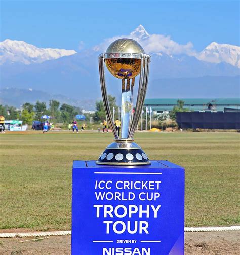 Icc Cricket World Cup Trophy In Pokhara Myrepublica The New York