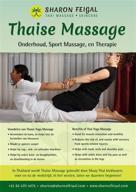 sharon feigal text based poster template thai massage massage benefits thai yoga massage
