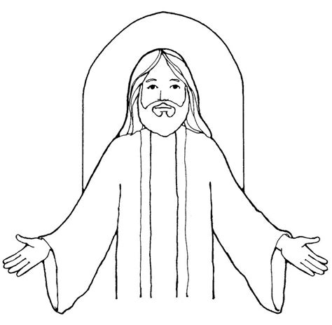 Jesus Simple Drawing At Getdrawings Free Download