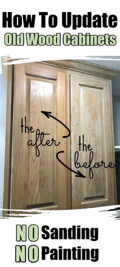 How To Restore Oak Cabinets No Sanding Or Painting Simply Diy Home