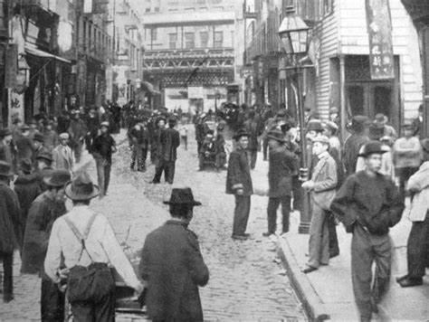 Chinatown In The 1890s Rnyc