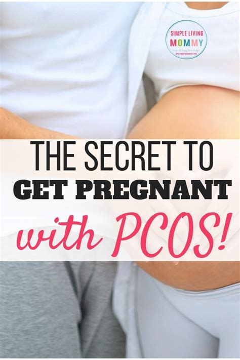 How I Got Pregnant With Pcos For Less Than 50 Simple Living Mommy