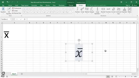 How To Write X Bar In Excel Youtube