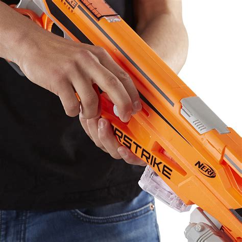 Compare nerf alphahawk and nerf raptorstrike from nerf mafia, what are the pros and cons are of these nerf blasters. Nerf N-Strike Accustrike Raptorstrike | TESTBERICHT