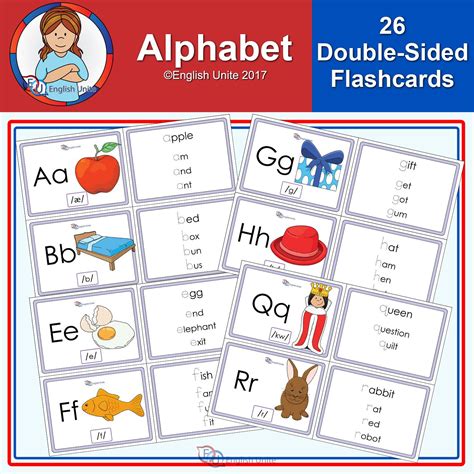 Listening and speaking then reading and. Flashcards - The Alphabet | Alphabet cards, Alphabet, Phonics