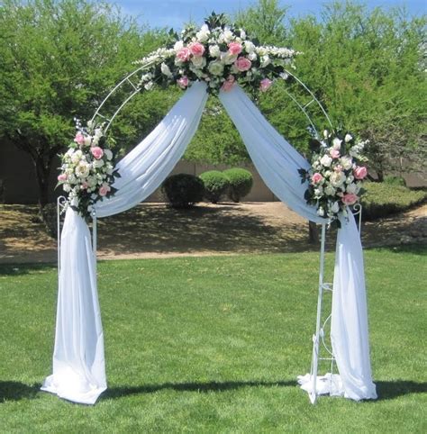 White Wedding Arch