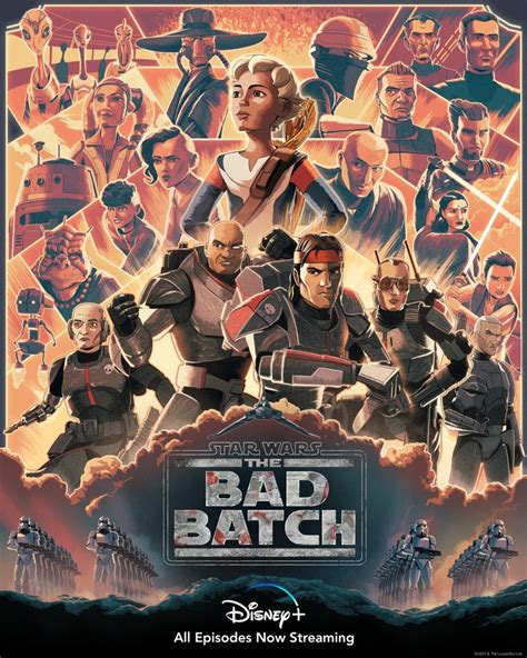 ‘the Bad Batch Celebrates Season Finale With Star Studded Poster From